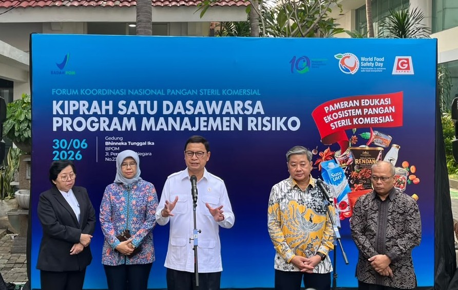 Kepala BPOM Dorong Akselerasi Pangan Steril Komersial Melalui Satu Dasawarsa PMR